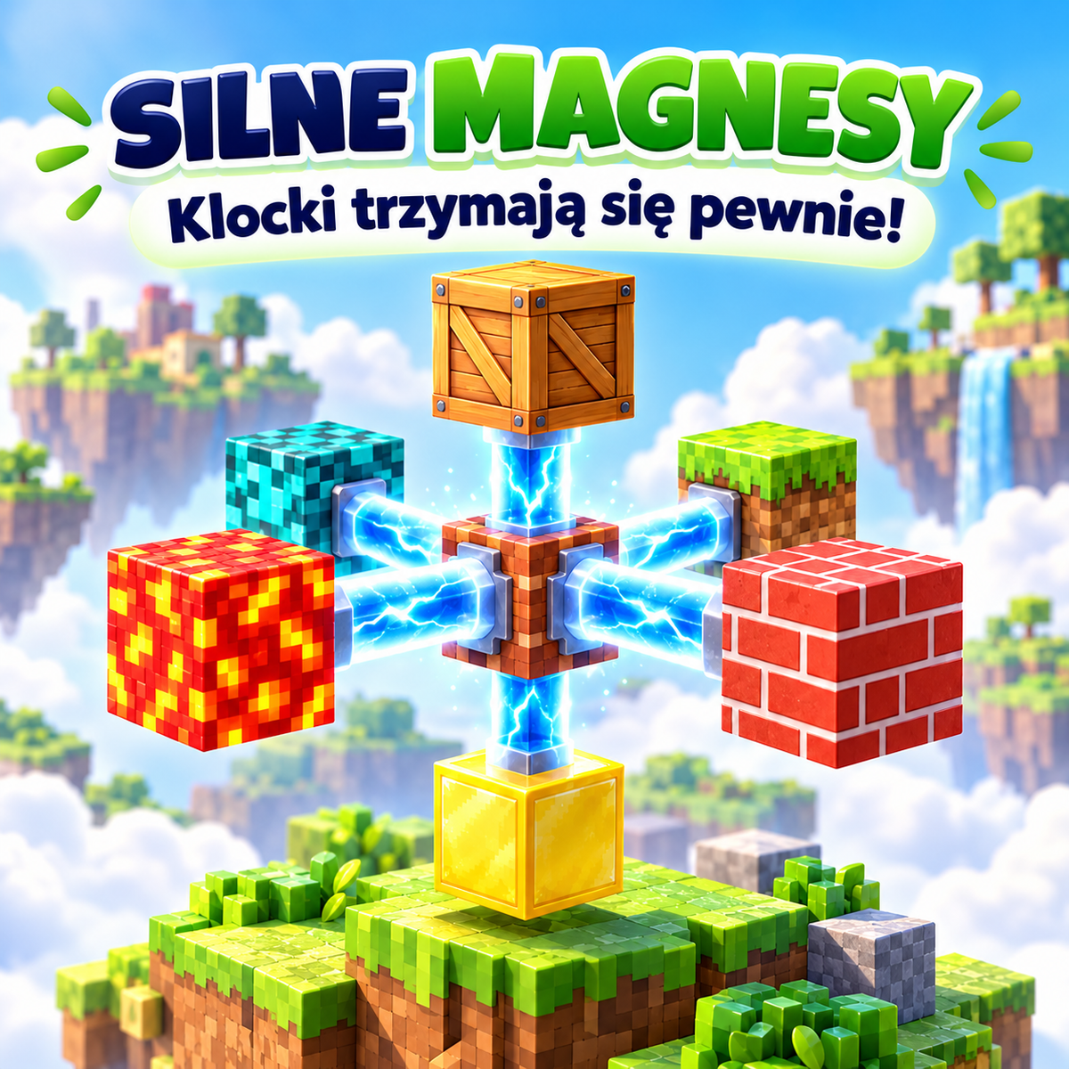BUBLO WORLD™ - Magnetyczne Klocki 3D