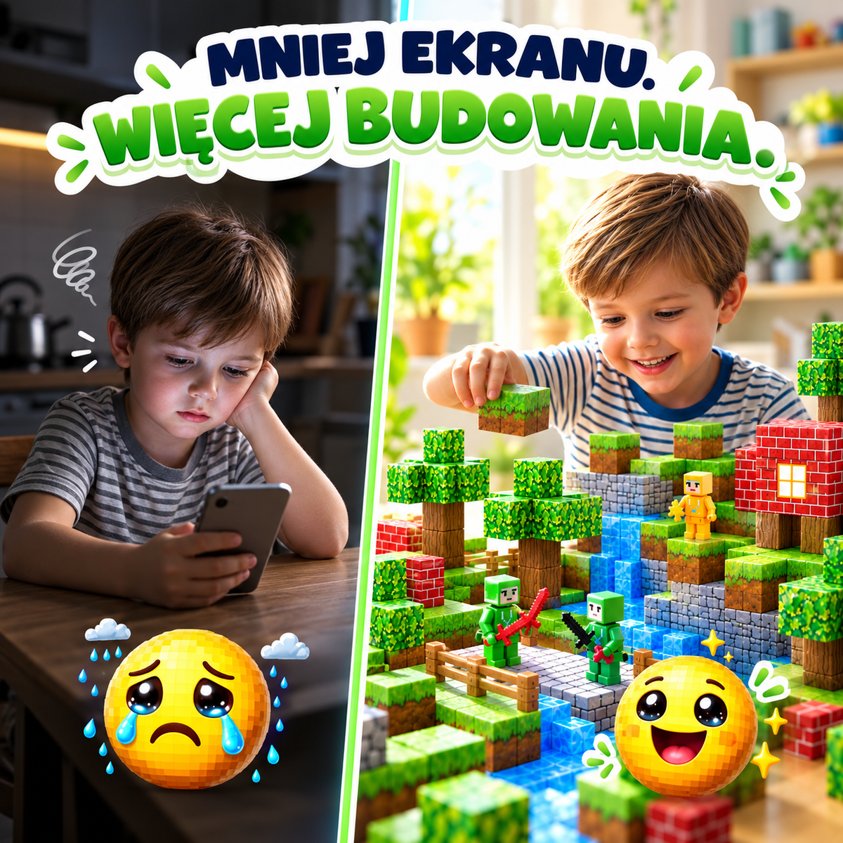 BUBLO WORLD™ - Magnetyczne Klocki 3D